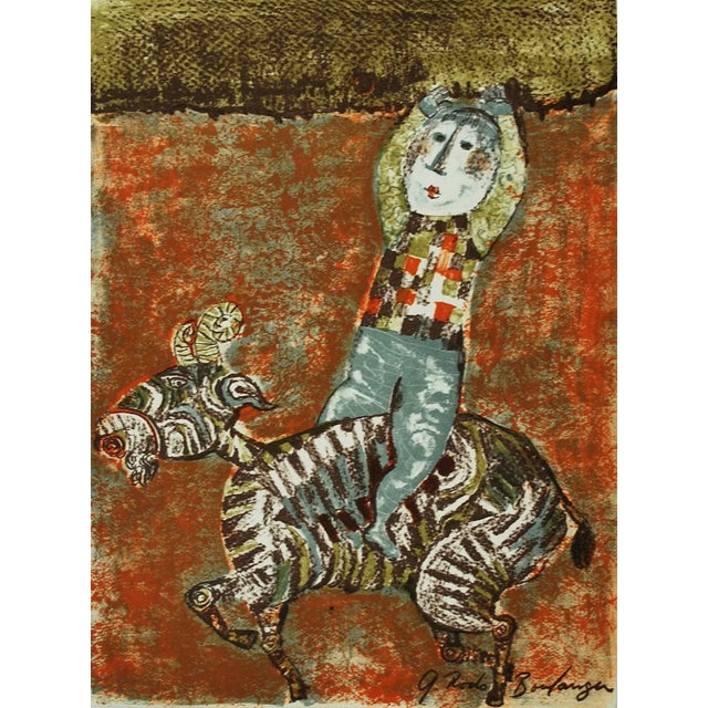 Title: Untitled 5 Artist: Graciela Rodo Boulanger Country: Bolivia Medium: Lithograph Marks: Signed in plate, not numbered...
