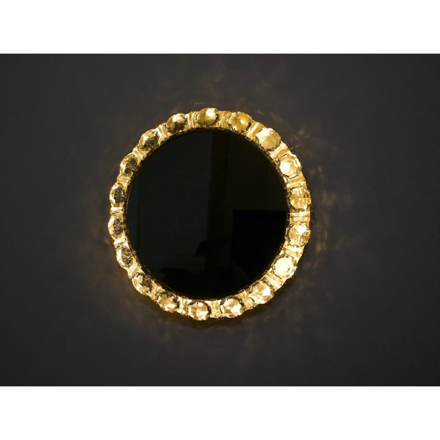 Mid-Century Modern Vintage Light Mirror from Palwa, 1960s For Sale - Image 3 of 15