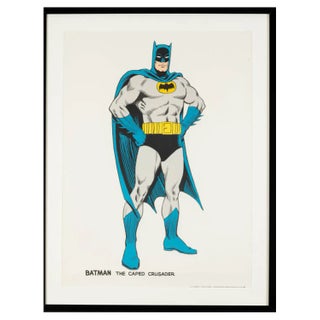 Batman, The Caped Crusader Comic Poster For Sale