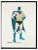 Batman, The Caped Crusader Comic Poster For Sale