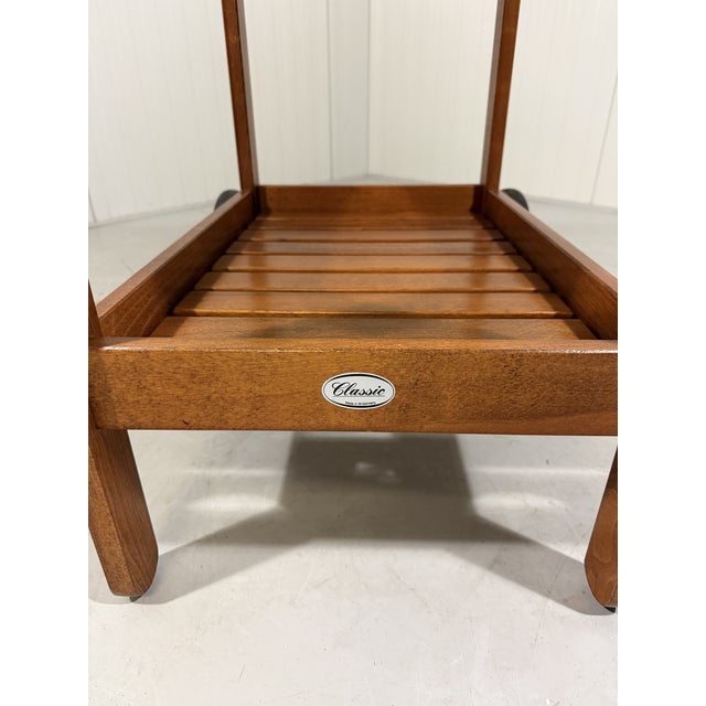 Brown Garden Serving Trolley from Herlag Classic, 1980s For Sale - Image 8 of 14