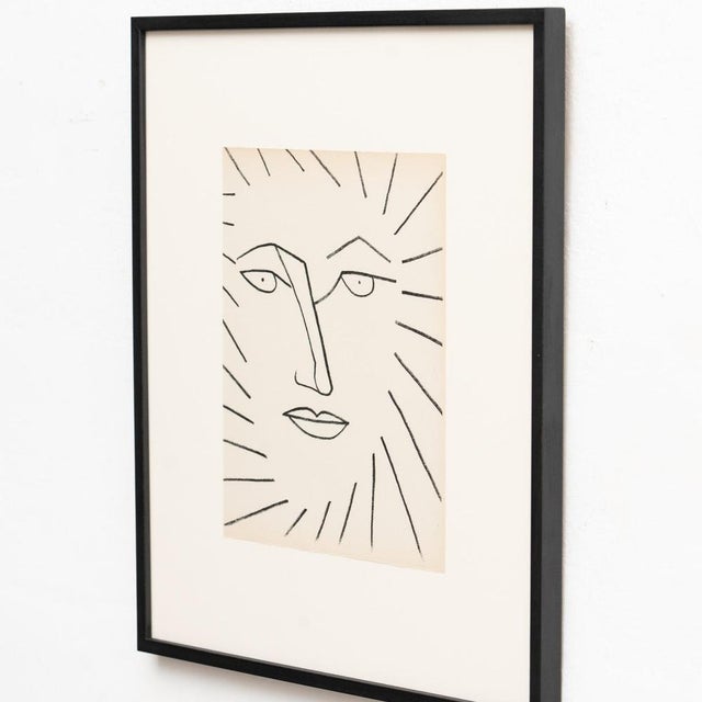François Gilot, Portrait of a Woman, 1951, Lithograph For Sale - Image 12 of 14