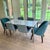 White Room & Board White Ceramic Rand Dining Table For Sale - Image 8 of 11