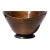 Mid-Century Mahogany Bowl Centerpiece With Sterling Silver Base For Sale