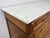 Antique French Oak Marble Top Carved Chest of Drawers For Sale - Image 9 of 15