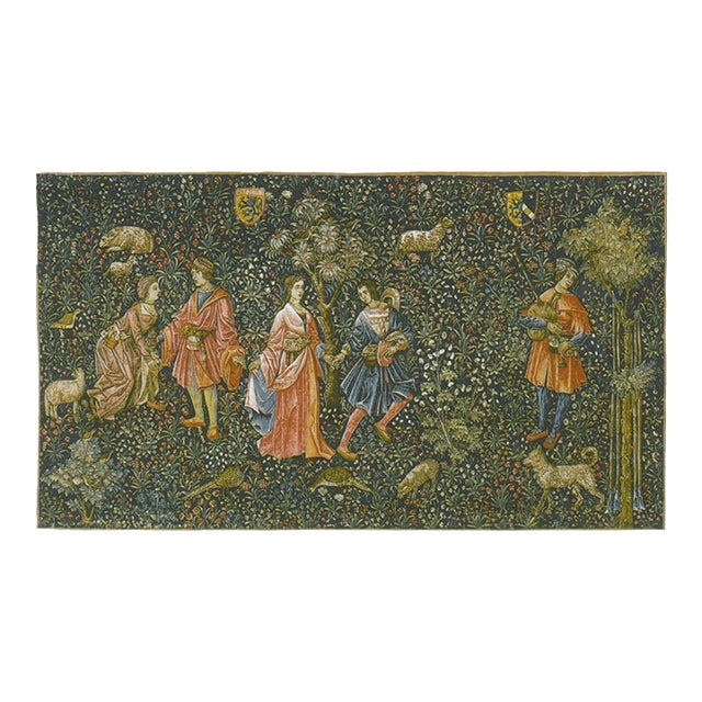 La Danse Silkscreen Tapestry - 102 X 180 Cm (3'4" X 5'11") - Requires Rod Size 5 For Sale