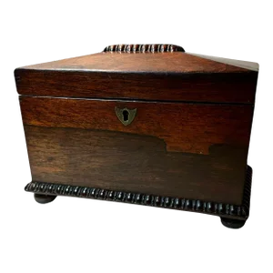 Early 19th Century Regency Tea Caddy