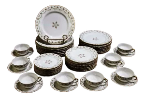 C. Ahrenfeldt Limoges France - China Service for 8