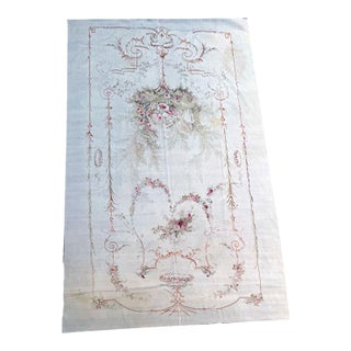 A Sensational 19th Century Silk Vouveh French Aubousan/Tapestry For Sale