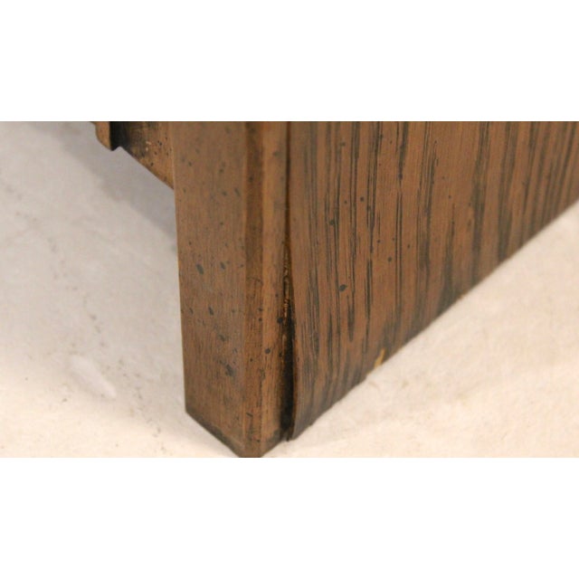 Mid 20th Century Brutalist Inspired Nightstands From Lane Furniture's "Pueblo" Series, Pair, Attributed For Sale - Image 13 of 15