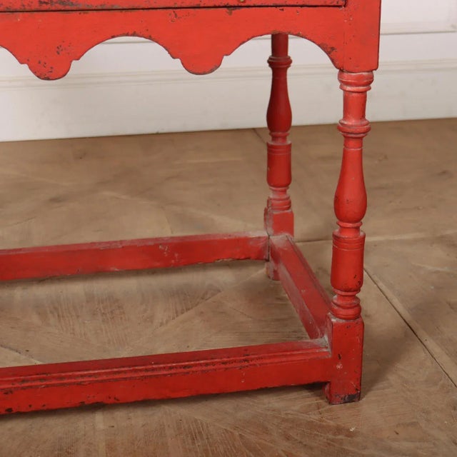 18th Century Painted Lamp Table For Sale - Image 5 of 8