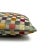 Gp & J Baker Clarendon Small Check in Multi Lumbar Pillow Cover - Gray Velvet Checkerboard Rectangle Cushion Case For Sale - Image 4 of 5
