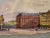 Original Galina Karmatskaya St. Petersburg Square Pen and Watercolor Painting, Matted For Sale - Image 4 of 12