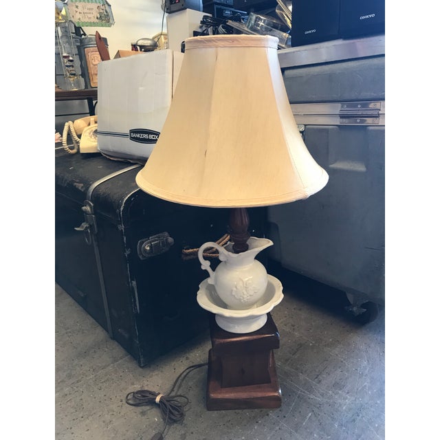 Vintage Water Pitcher Lamp Chairish
