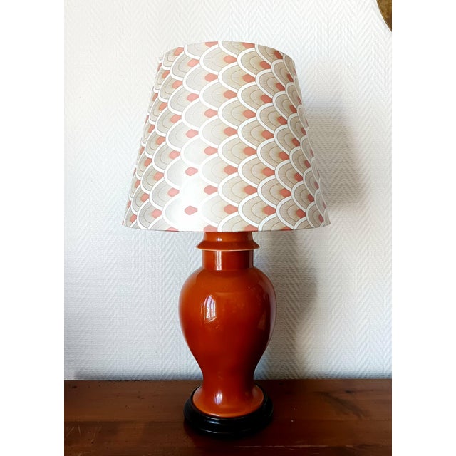 Porcelain Lamp by Mergey for Limoges, 1960s For Sale - Image 12 of 12