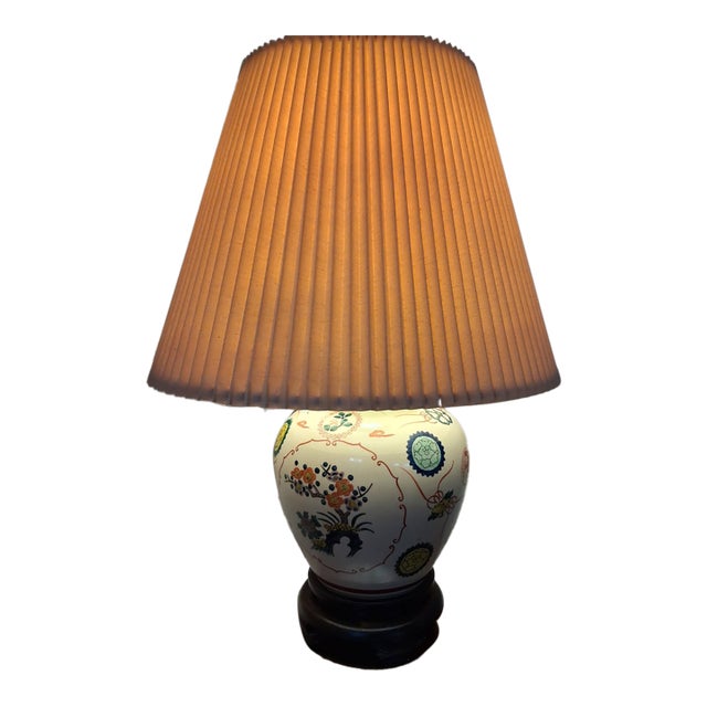 Vintage Frederick Cooper Double Happiness Lamp For Sale