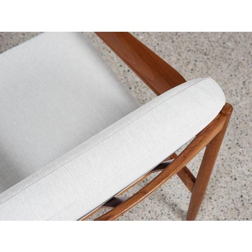 Danish Mid-Century Modern Easy Chairs by Arne Vodder for Glostrup, 1960s, Set of 2 For Sale - Image 6 of 12