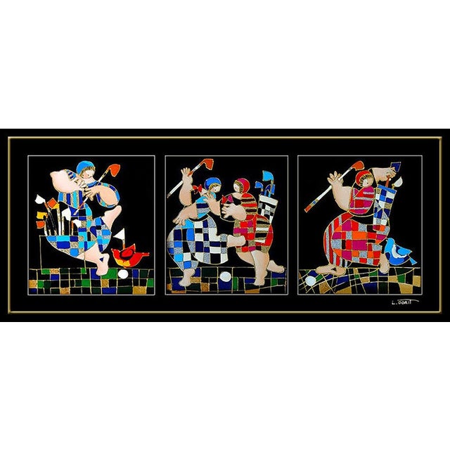 Message us to inquire about custom framing options! (Included for free with every purchase) Dorit Levi Authentic and...