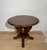 Brown Neoclassical Revival Round Walnut Side Table, 1920s For Sale - Image 8 of 11