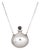 Tiffany & Co Round Bottle Pendant 28" Necklace Sterling Silver Elsa Peretti For Sale