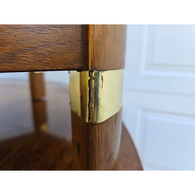 Jim Peed for Hickory Manufacturing -Six Model 5105 Swivel Chairs and Table For Sale - Image 16 of 18