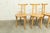 Minimalist Chairs in Light Wood, Italy, 1980s, Set of 3 For Sale - Image 4 of 18