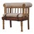 This statement bench combines heritage craftsmanship with textural contrast. Built from mango wood in an oak-inspired...
