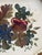 Vintage Hand Painted Still Life Fruits Roses Fall Colors Tray For Sale - Image 6 of 8