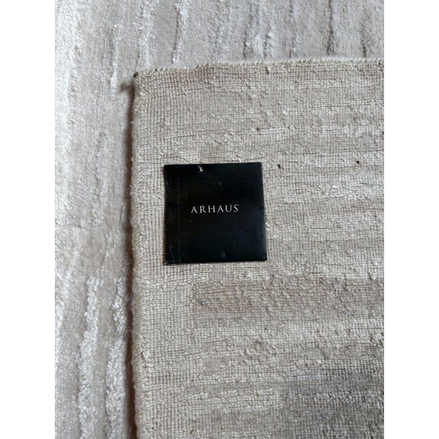 Arhaus Artim Hand-Knotted Rug – 8x10 Ivory For Sale In Columbus - Image 6 of 16