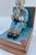 Blue Chinese Chinoiserie Figurine Blue Porcelain Bookends - a Pair For Sale - Image 8 of 8