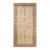 Mogul, One-of-a-Kind Hand-Knotted Runner Rug - Ivory, 8' 2" x 16' 1" For Sale