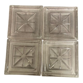 Luxfer Glass Tiles X 4 [ 16 Available ] For Sale