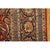 Textile 1940s Red Rust Floral Medallion Antique Kashan Mohtasham Knotted Wool Carpet Rug For Sale - Image 7 of 7