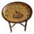 Vintage John-Richard Chinoiserie Golden Pheasant Faux-Bamboo Tray Table For Sale