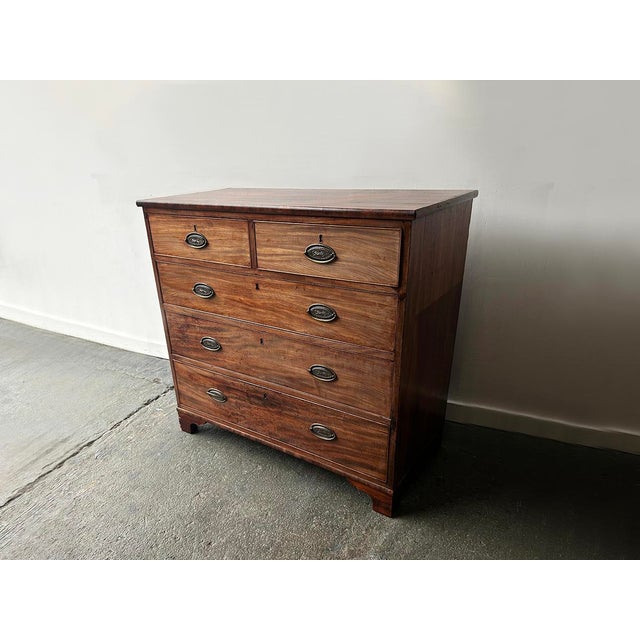 Antique 19th Century Georgian Chest of Drawers For Sale - Image 3 of 9