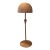 Vintage Rattan Umbrella Shaped Floor Lamp For Sale