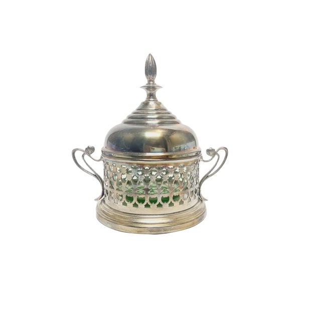 Art Nouveau Polish Candyer from Plewkiewicz, Warsaw, 1890s For Sale - Image 5 of 11