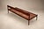 Wood Brazilian Modern Sculpted Daybed in Solid Rosewood & Mohair by Novo Rumo, Brazil, 1960s For Sale - Image 7 of 18