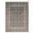 8x10 Rhea Elena Purple Traditional Geometric Hand Knotted Wool Carpet Rug For Sale
