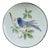 German Majolica Bird Plate, Circa 1900 For Sale