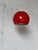 1970s Mid-Century Modern Louis Poulsen Red Globe Metal Pendant Light Space Age Ceiling Lamp Danish For Sale - Image 9 of 10