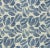 Schumacher Costa Rica Fabric in Indigo For Sale
