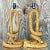Vintage Boho Twisted Rope Table Lamps - a Pair For Sale - Image 4 of 8