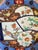 A striking antique Japanese Imari platter featuring a rare hexagonal form and richly layered hand-painted decoration. The...