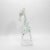 Transparent Hand Blown Murano Horse Sculpture For Sale - Image 8 of 11