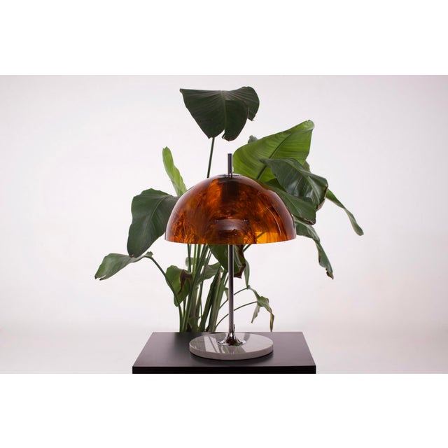 Stone Marble Tulip Lamp, 1970s For Sale - Image 7 of 11