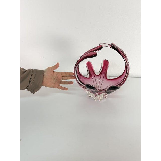 1950s Mid-Century Murano Glass Centerpiece, 1950s For Sale - Image 5 of 13