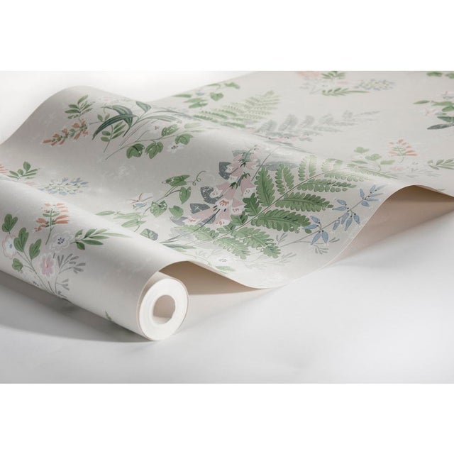 Foxglove Wallpaper by Borastapeter Wallpaper - This Is a Sample | Chairish