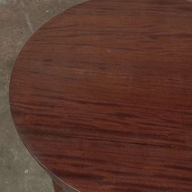 19th Century French Louis Philippe Period Mahogany Center Table For Sale - Image 17 of 17