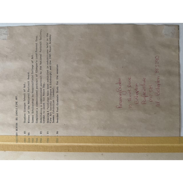 Rosemary Beaton, Landscape, 1985, Mixed Media on Paper For Sale - Image 9 of 10